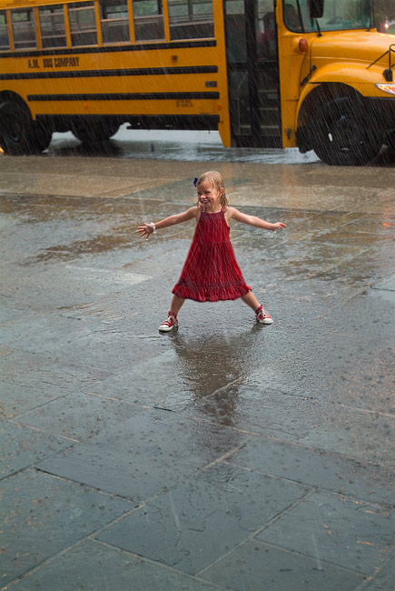 Rain, Chicago, Illinois, USA - Chicago-Rain-Illinois-USA - Mike Reyfman Photography