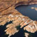 Colorado River Near Mouth of the Forbidding Canyon. Glen Canyon NRA, Lake Powell, Utah/Arizona, US. Aerial. - Lake-Powell-Aerial-Abstracts-Arizona-USA - Mike Reyfman Photography