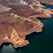 Orange & Emerald. Glen Canyon NRA, Lake Powell, Utah/Arizona, US. Aerial. - Lake-Powell-Aerial-Abstracts-Arizona-USA - Mike Reyfman Photography
