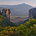 Holy Trinity Monastery (Agia Trias) in the Meteora with the town of Kalambaka on Thessaly valley floor. Greece. - Meteora-Monasteries-Greece - Mike Reyfman Photography