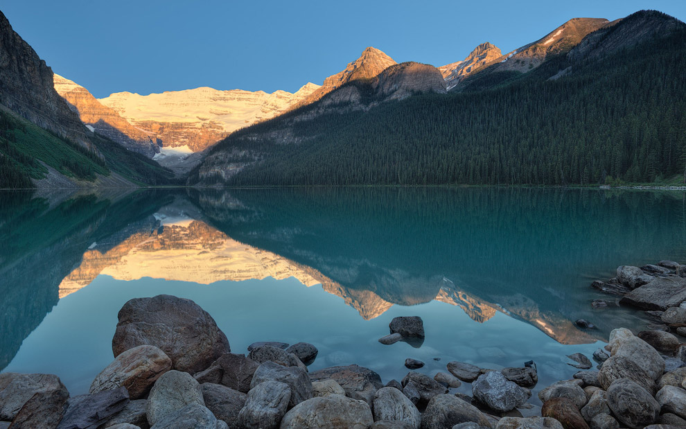 Sunrise at Lake Louise. Banff National Park, Alberta, Canada.  - Gallery-2 - Mike Reyfman Photography