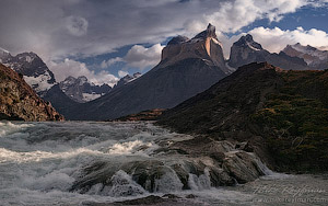 Mountains, glaciers and lakes of Torres del Paine National Park, Patagonia, Chile - Landscape, Nature and Cityscape Photography - Mike Reyfman Photography - Fine Art Prints, Stock Images, Nature Abstracts