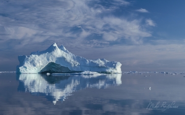 021-GR-KU_P3X5436 Ice Aligator. Iceberg offshore of Kulusuk island. Southeastern Greenland.