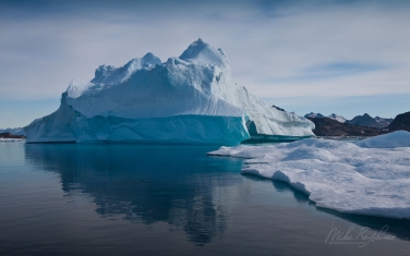 024-GR-KU_P3X5087 Huge iceberg offshore of Kulusuk island. Southeastern Greenland.