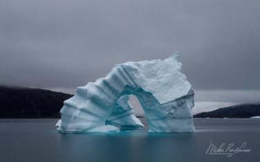 004-GR-SC_50B7594 Iceberg in Scoresby Sund. Greenland.