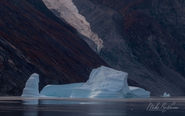 028-GR-SC_50B7233-1 Iceberg in Scoresby Sund. Greenland.