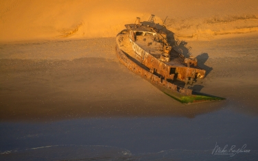 SCW_094_D8E5404 Shawnee Shipwreck. Namib Skeleton Coast National Park, Namibia
