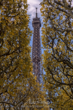 FR1-MR50A1714 The Eiffel Tower. Champ de Mars, Paris, France