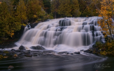 UP-MI_005_ZRA6732 Bond Falls, Ontonagon River, Upper Peninsula, Michigan, USA.