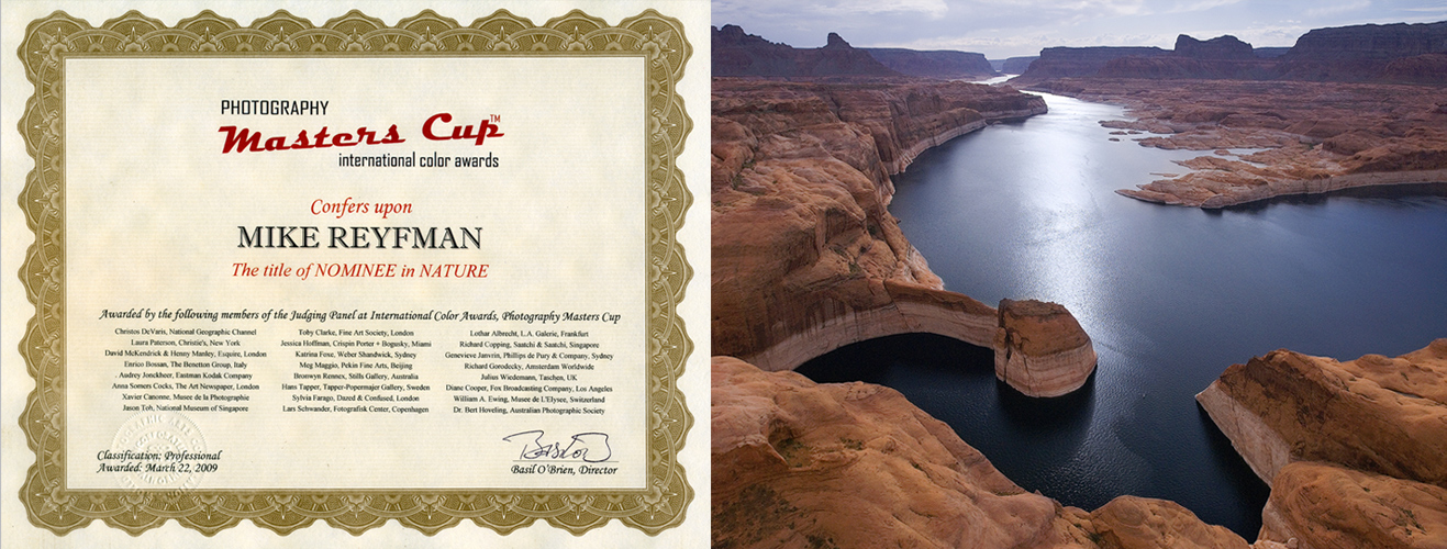 2009-MastersCup-Certificate-Lake-Powell