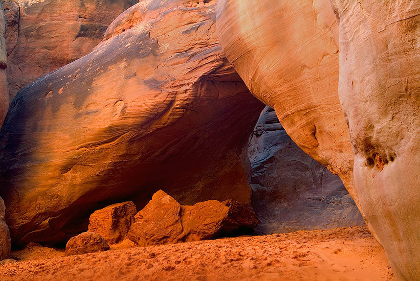 Sand Dune Arch Trail. Arches National Park, Utah, USA - Arches-National-Park-Utah-USA - Mike Reyfman Photography