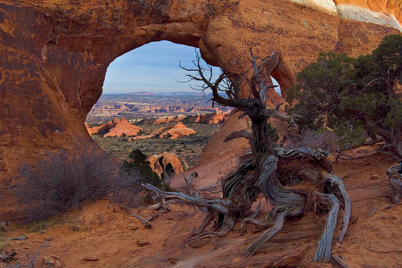 Partition Arch. Arches National Park, Utah, USA - Arches-National-Park-Utah-USA - Mike Reyfman Photography