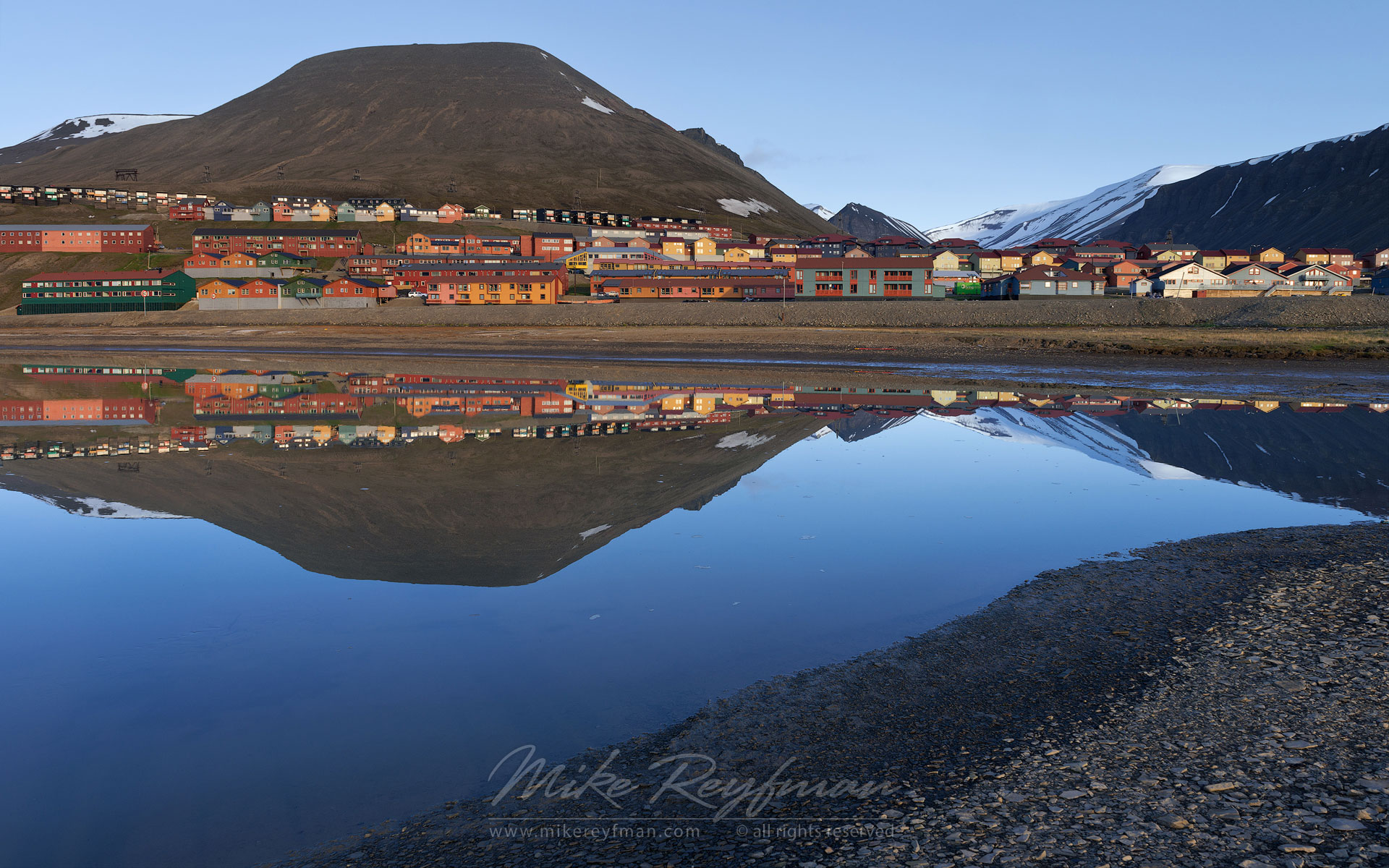 Longyearbyen Svalbard Spitsbergen Archipelago Norway Mike Longyearbyen Svalbard Spitsbergen Archipelago Norway Mike