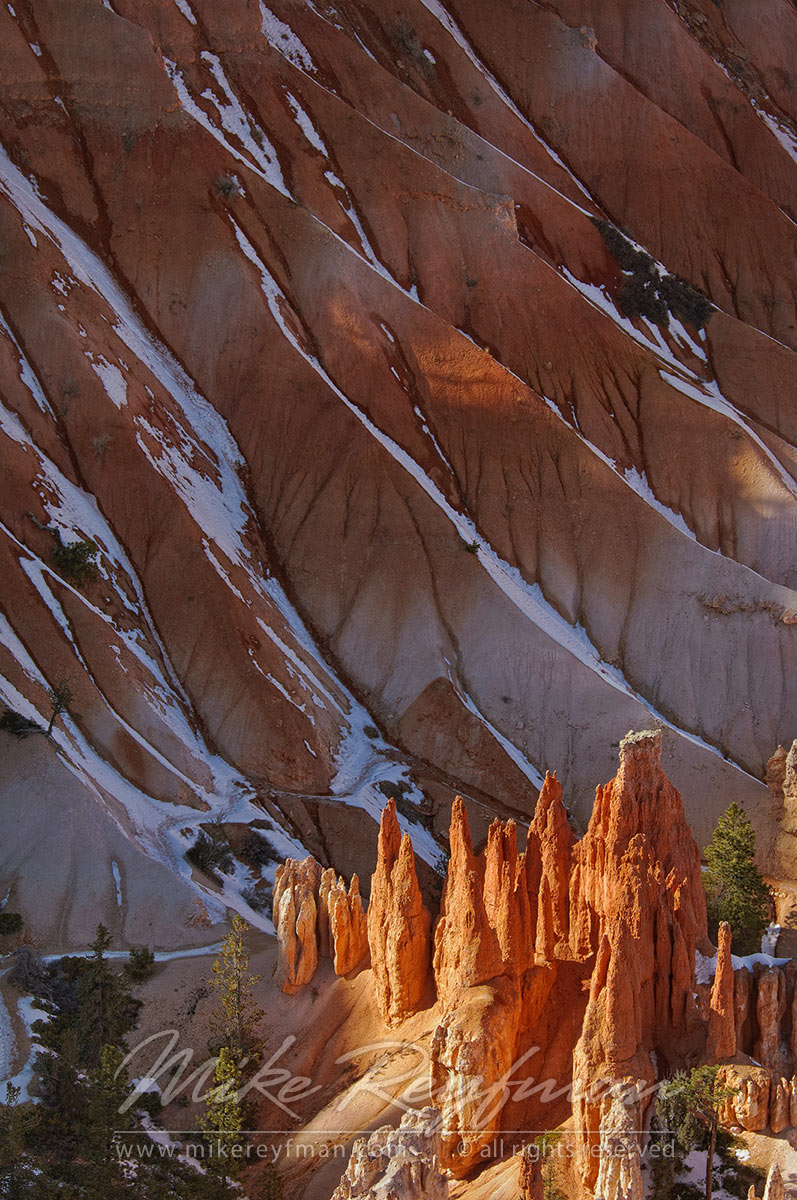 Winter Castles II. Bryce Canyon National Park, Utah, USA. - Bryce-Canyon-National-Park-Utah-USA - Mike Reyfman Photography
