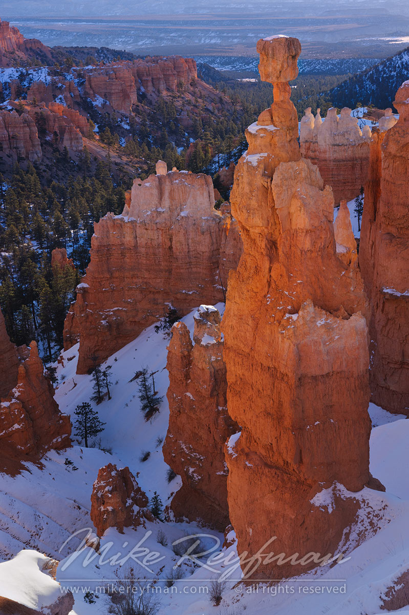 Thor's Hammer II. Bryce Canyon National Park, Utah, USA. - Bryce-Canyon-National-Park-Utah-USA - Mike Reyfman Photography