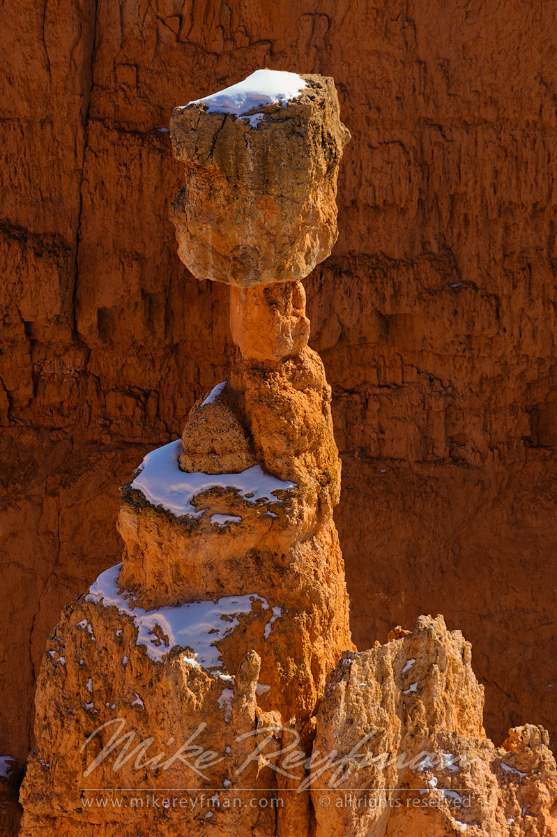 Thor's Hammer Close-up. Bryce Canyon National Park, Utah, USA. - Bryce-Canyon-National-Park-Utah-USA - Mike Reyfman Photography