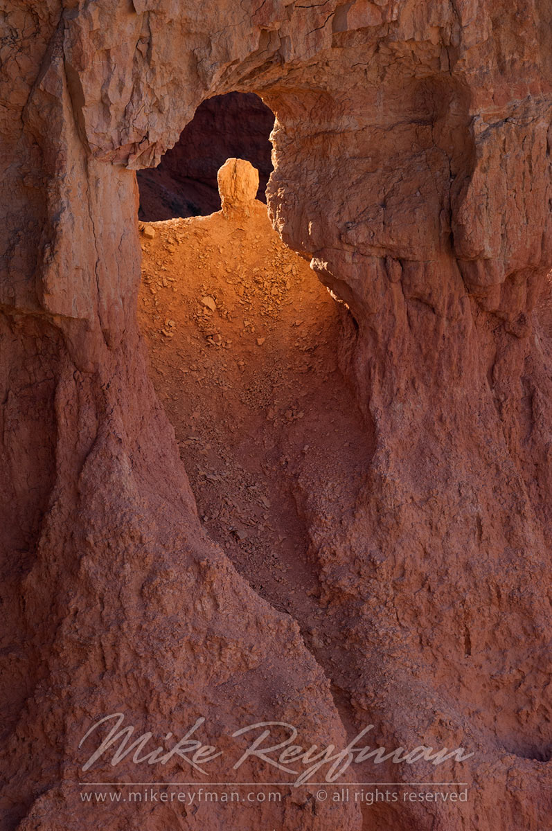 Keyhole. Bryce Canyon National Park, Utah, USA. - Bryce-Canyon-National-Park-Utah-USA - Mike Reyfman Photography