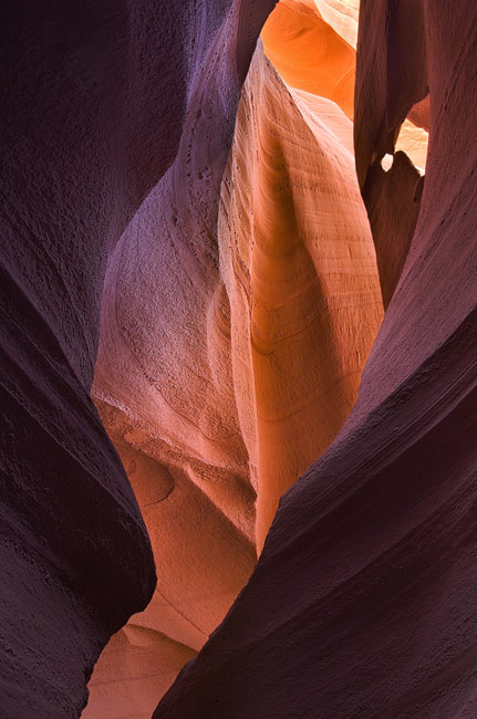 Light Ahead. Lower Antelope Canyon, Arizona, USA - Lower-Antelope-Canyon-Arizona-USA - Mike Reyfman Photography