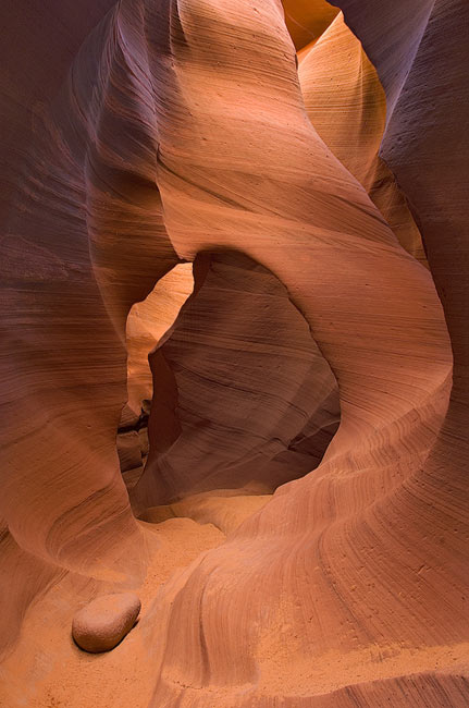 Canyon Archway. Lower Antelope Canyon, Arizona, USA - Lower-Antelope-Canyon-Arizona-USA - Mike Reyfman Photography