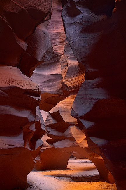 Inner Sanctum. Upper Antelope Canyon, Arizona, USA. - Upper-Antelope-Canyon-Arizona-USA - Mike Reyfman Photography