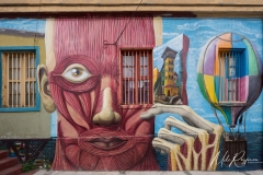Valparaiso, Chile. The Graffiti Capital of the World