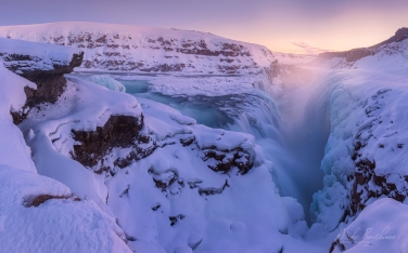 Gullfoss-Waterfall,-Iceland