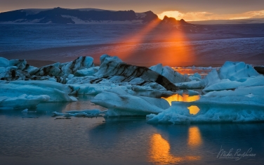 Jokulsarlon-Glacier-Lagoon,-Breiðamerkurjökull-Glacier,-Iceland