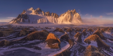 Vestrahorn-and--Eystrahorn,-mountains,-Stokksnes-Peninsula,-Iceland