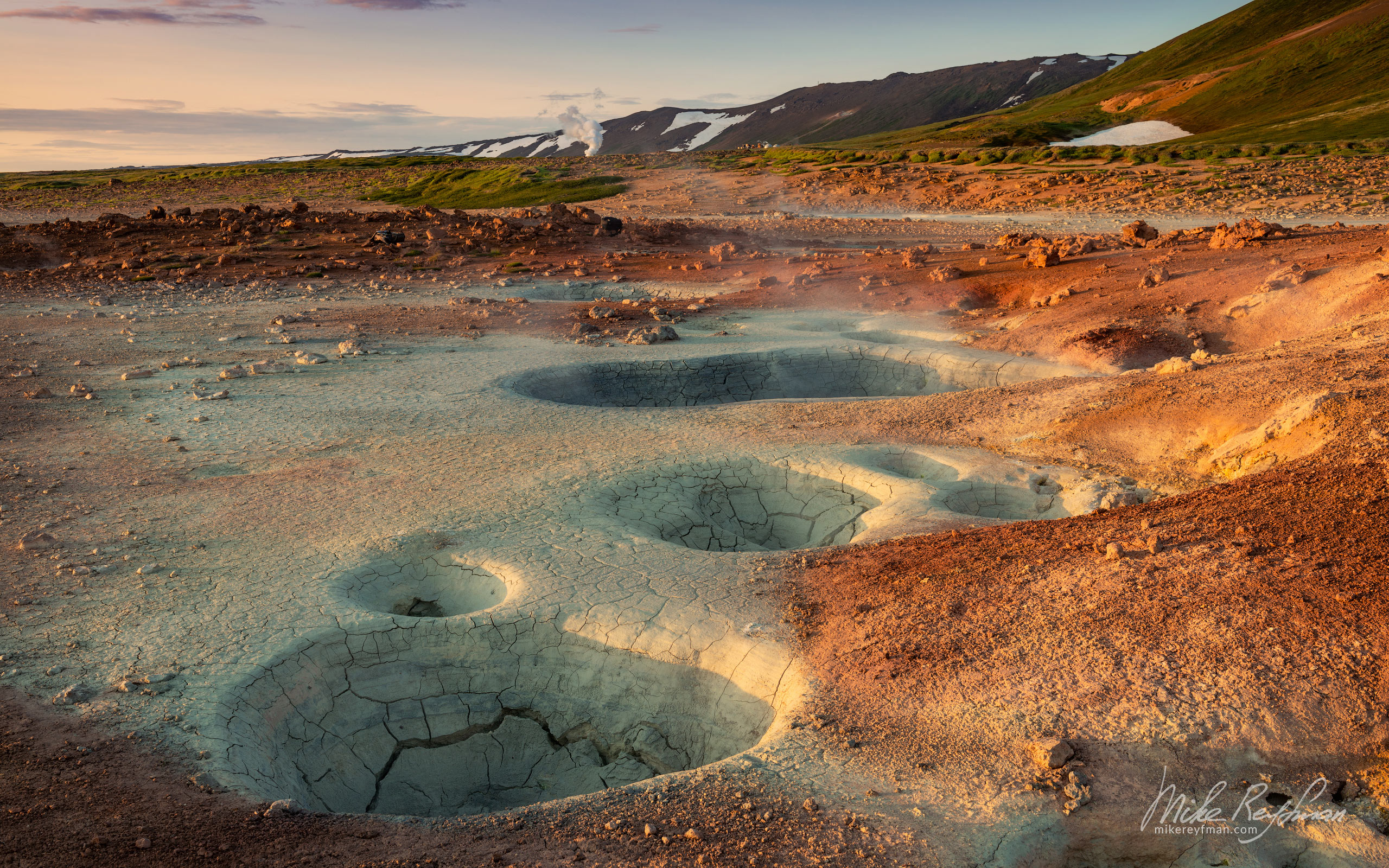 Theistareykir Geothermal Area. North Iceland. 094-IC-GP _D8B2656 - Rhyolite Mountains, Crater Lakes, Geothermal Areas, Lava Fields and Glacial Rivers. Iceland.  - Mike Reyfman Photography