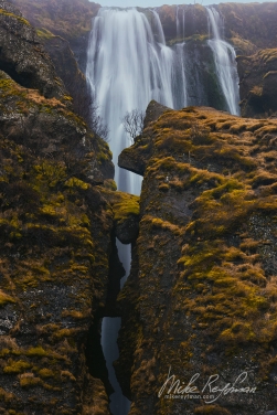 Gljúfrafoss-(The-one-who-lives-in-the-canyon)-waterfall.-Iceland,-South-Region.