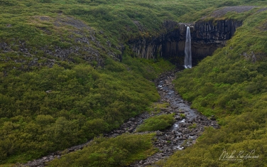 Svartifoss-(Black-Waterfall),-Skaftafell,-Vatnajökull-National-Park,-Iceland.