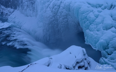 Gullfoss-Waterfall-(Golden-Falls)-in-Winter.-Hvíta-river-Canyon,-southwest-Iceland.