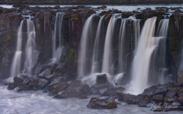 Selfoss-waterfall.-Jökulsá-á-Fjöllum-river,-Jökulsárgljúfur-canyon,-Vatnajökull-National-Park,-Northeast-Iceland.