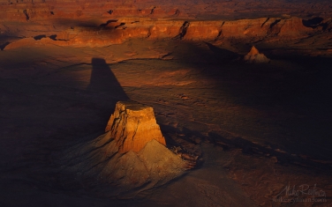 Tower-Butte.-Glen-Canyon-NRA.-Uta/Arizona,-USA.