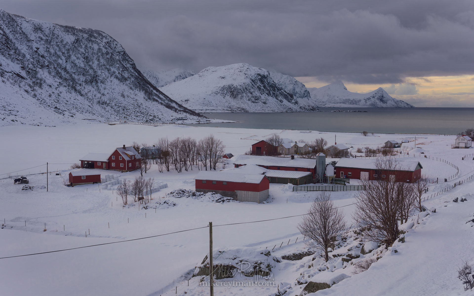  LF-MRD1E2307 - Lofoten Archipelago in Winter, Arctic Norway - Mike Reyfman Photography