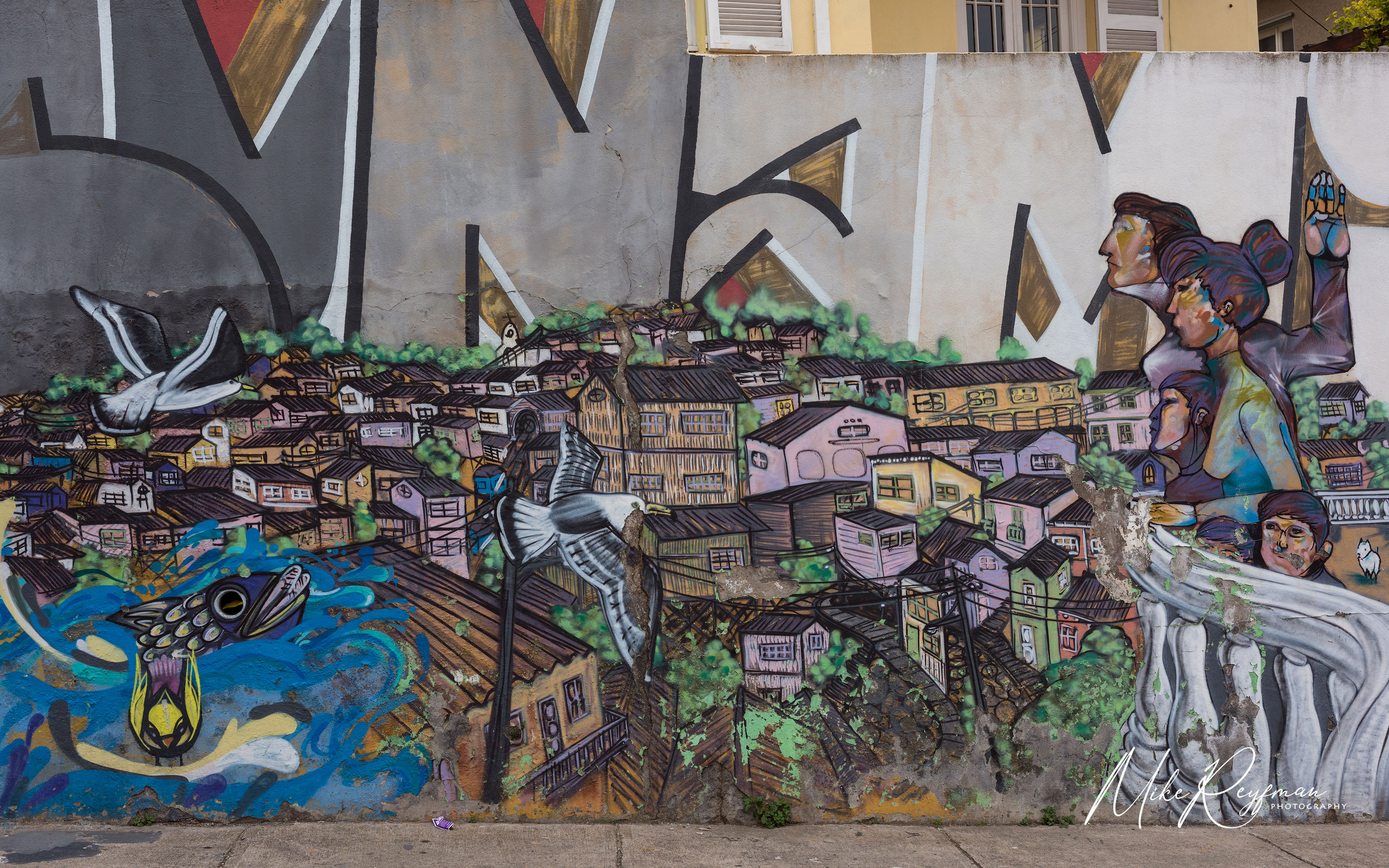 Valparaiso, Chile. The Graffiti Capital of the World 012-VP _D1D0192 - Valparaiso, Chile. The Graffiti Capital of the World - Mike Reyfman Photography