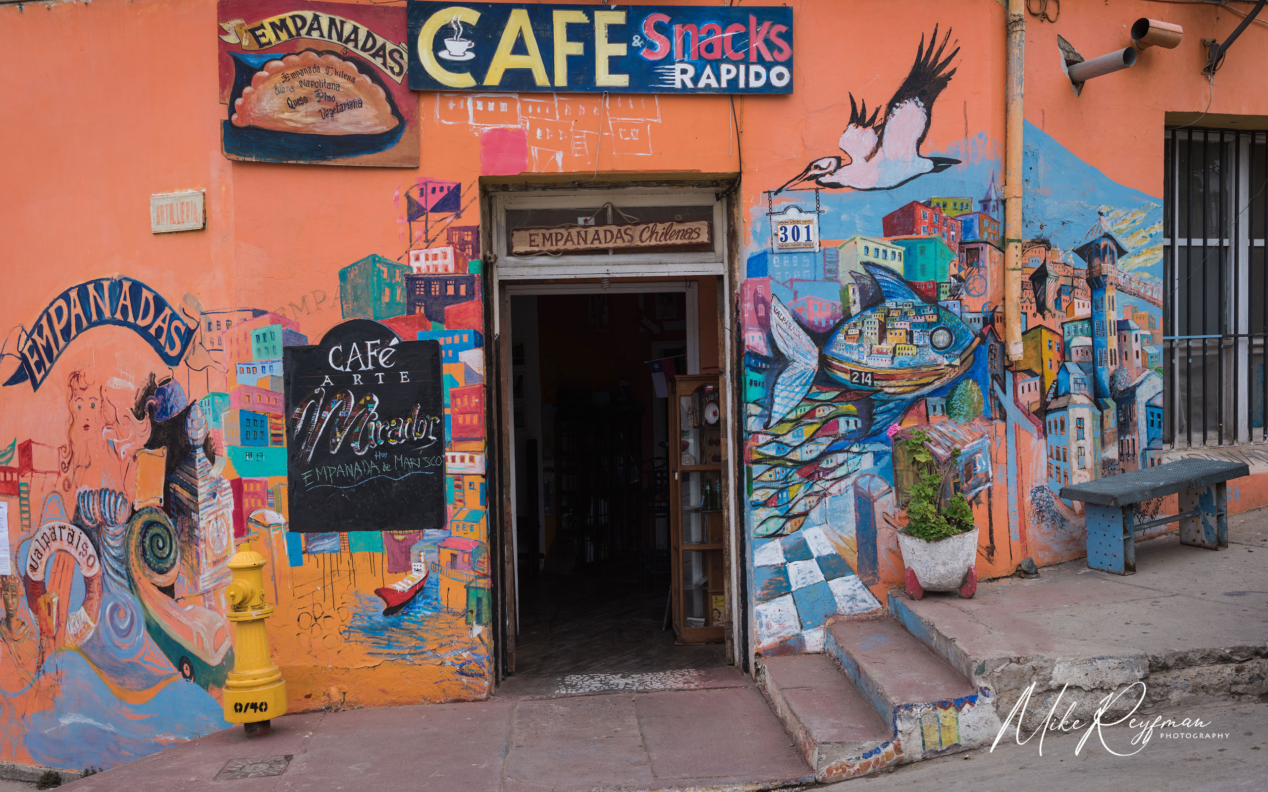 Valparaiso, Chile. The Graffiti Capital of the World 045-VP _D1D0291 - Valparaiso, Chile. The Graffiti Capital of the World - Mike Reyfman Photography